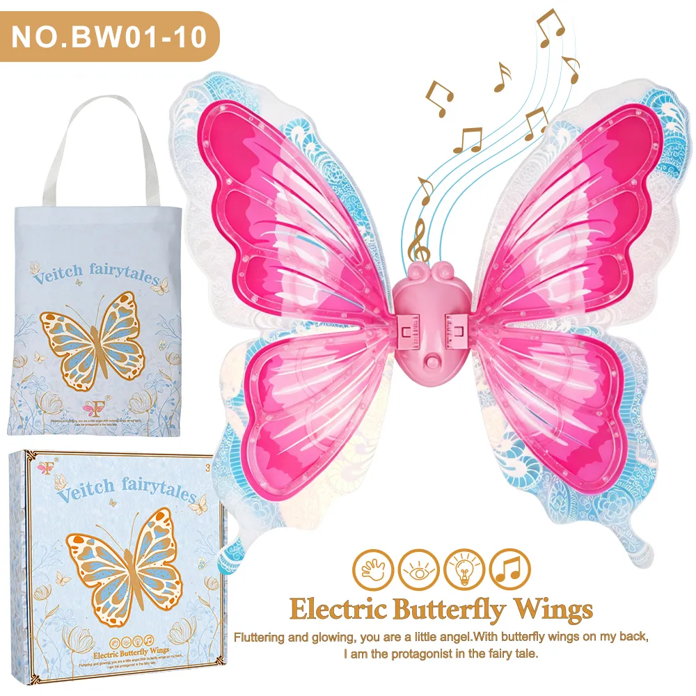 BW01‑10 Electric Light Up Butterfly Wings